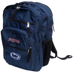 navy JanSport backpack with Penn State Athletic Logo